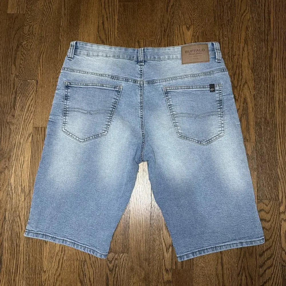 Buffalo David Bitton Slim Straight Mens Jean Shorts - W 36